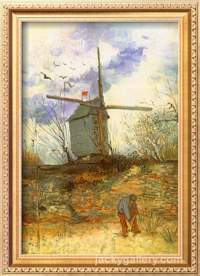 The Windmill, Van Gogh painting